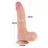 Фалоімітатор 8.5 Sliding Skin Dual Layer Dong Flesh