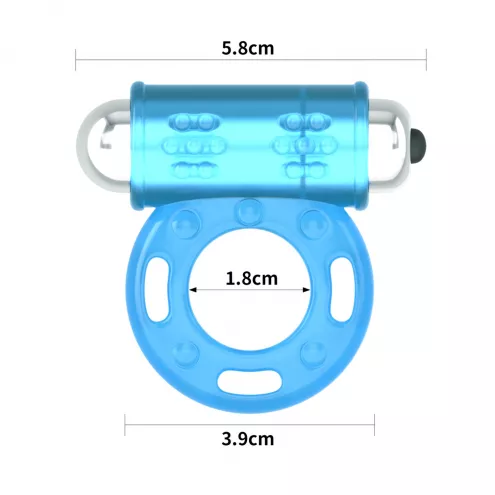 Эрекционное вибро кольцо LUMINO PLAY VIBRATING PENIS RING