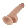 Вібратор на присосці 8.5 Real Extreme Vibrating Dildo Flesh