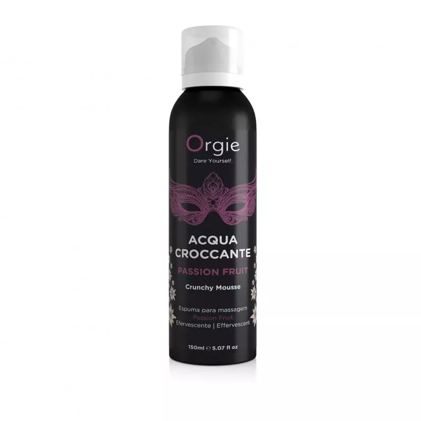 Пінка для масажу ORGIE Acqua Croccante Crunchy Mousse Passion Fruit, 150 ml