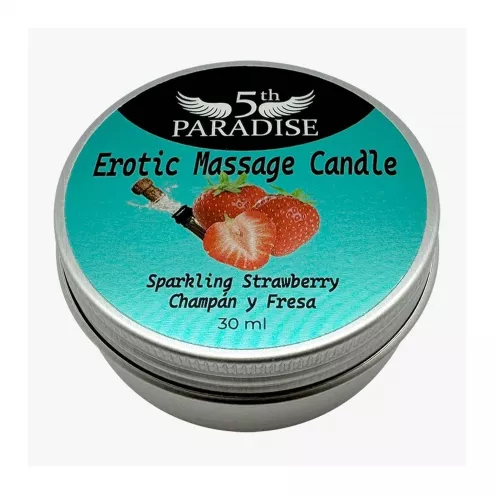 Арома свеча Erotic Massage Candle Sparkling Strawberry 30ml