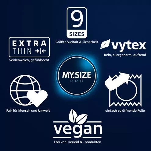 Презервативи - My.Size Pro 47, 3 шт.
