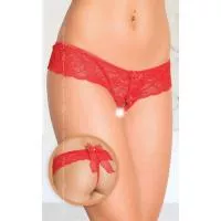 Еротична білизна стрінги G-String 2403 - red S/M