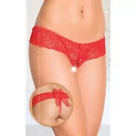 Еротична білизна стрінги G-String 2403 - red S/M