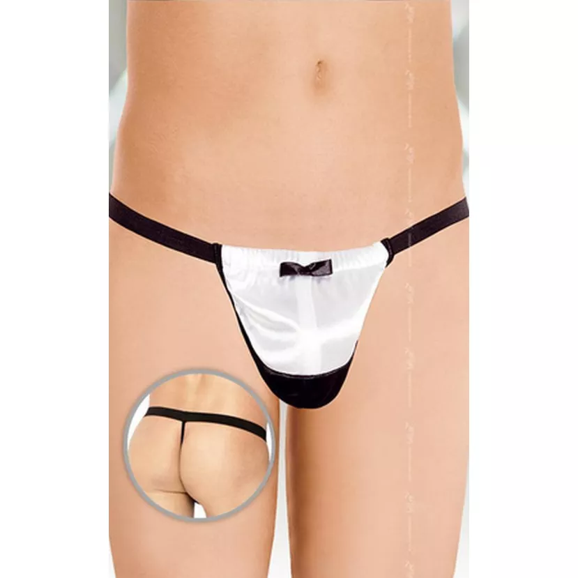 Эротическое белье стринги Thong 4417 - white S/L