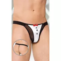 Эротическое белье стринги Thong 4433 - white S/L