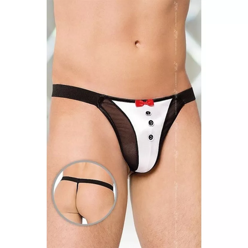 Эротическое белье стринги Thong 4433 - white S/L