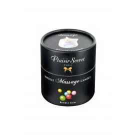 Ароматическая массажная свеча Secret Pleasure BUBBLE GUM 80 ML - 3