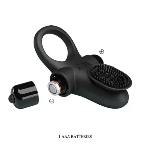 Ерекційне кільце PRETTY LOVE VIBRANT PENIS RING II Black