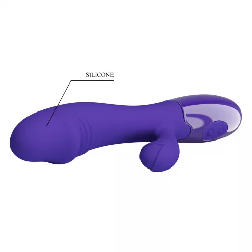 Вібратор з кліторальною стимуляцією Pretty Love Snappy Youth, 30 vibration functions