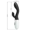 Вібратор PRETTY LOVE Brighty black, 30 function