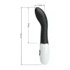 Вибратор PRETTY LOVE Bishop black 30 function