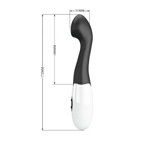 Вибратор PRETTY LOVE Charles black, 30 function