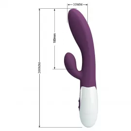 Вибратор PRETTY LOVE Alvis purple, 30 function - 7