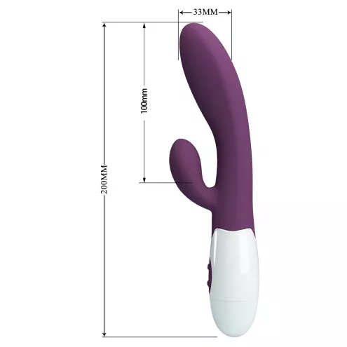 Вибратор PRETTY LOVE Alvis purple, 30 function