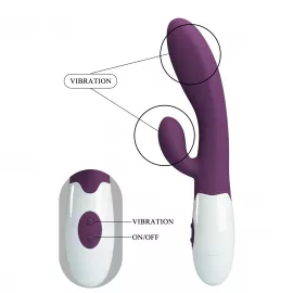 Вибратор PRETTY LOVE Alvis purple, 30 function - 3