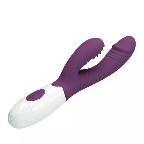 Вибратор PRETTY LOVE Andre purple, 7 function