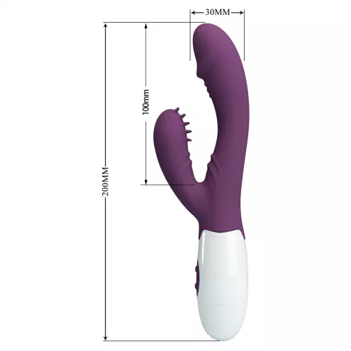 Вибратор PRETTY LOVE Andre purple, 7 function