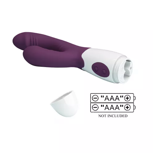 Вибратор PRETTY LOVE Andre purple, 7 function