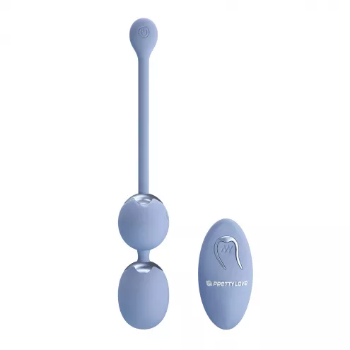 Вагінальні кульки Pretty Love Willie chaser 6, Blue, Wireless remote control