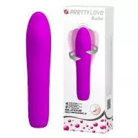 Вибратор PRETTY LOVE BURKE, 4 vibration functions 4 rotation functions Memory function