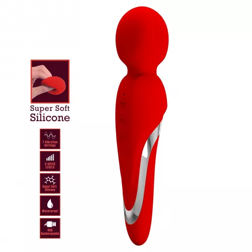 Вібромасажер PRETTY LOVE - Walter, 5 levels of speed control 7 vibration functions, Silicone ABS, US