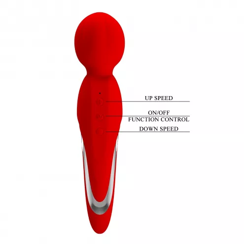 Вібромасажер PRETTY LOVE - Walter, 5 levels of speed control 7 vibration functions, Silicone ABS, US