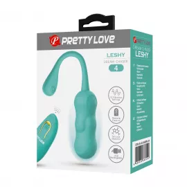 Віброяйце з дистанційним пультом керування PRETTY LOVE LESHY Dream Chaser 4, Green - 7