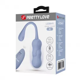 Віброяйце з дистанційним пультом керування PRETTY LOVE LESHY Dream Chaser 4, Blue - 2