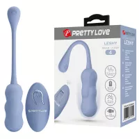 Віброяйце з дистанційним пультом керування PRETTY LOVE LESHY Dream Chaser 4, Blue