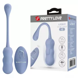 Віброяйце з дистанційним пультом керування PRETTY LOVE LESHY Dream Chaser 4, Blue - 1