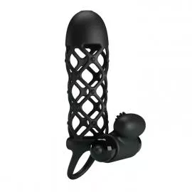 Насадка PRETTY LOVE PENIS SLEEVE I, 10 vibration functions - 4
