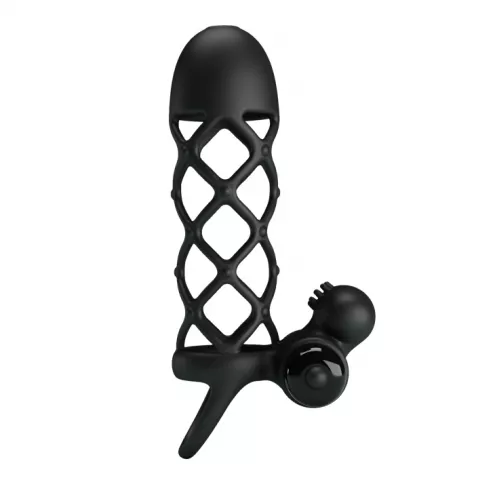 Насадка PRETTY LOVE PENIS SLEEVE I, 10 vibration functions