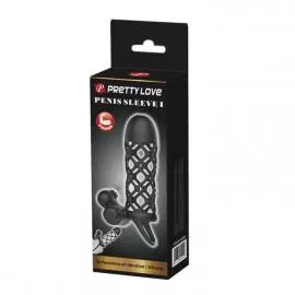 Насадка PRETTY LOVE PENIS SLEEVE I, 10 vibration functions - 2