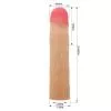 Насадка на пеніс PRETTY LOVE Kylian Flesh, Extend your penis lenghth 3 (76mm)