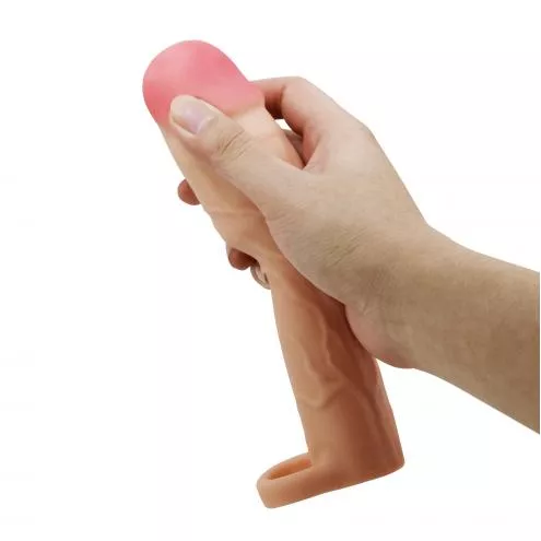 Насадка на пеніс PRETTY LOVE Gerd Flesh, Extend your penis lenghth 3 (76mm)