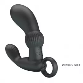 Масажер простати PRETTY LOVE Cayla black, 12 vibration functions - 9