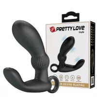 Масажер простати PRETTY LOVE Cayla black, 12 vibration functions