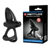 Віброкільце PRETTY LOVE VIBRANT PENIS RING I Black