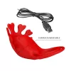 Віброкільце PRETTY LOVE - VIBRATION PENIS RING, Ruben, 7 vibration functions red