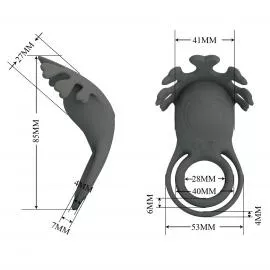 Виброкольцо PRETTY LOVE Master ring, 7 vibration functions Memory function - 2
