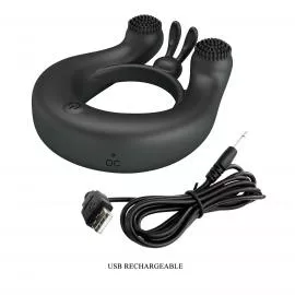 Віброкільце PRETTY LOVE DAHLIA, 12 vibration functions memory function - 6