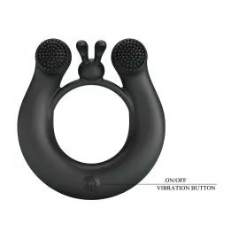 Віброкільце PRETTY LOVE DAHLIA, 12 vibration functions memory function - 3