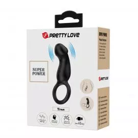 Віброкільце PRETTY LOVE Trae black, 7 vibration functions Memory function - 2