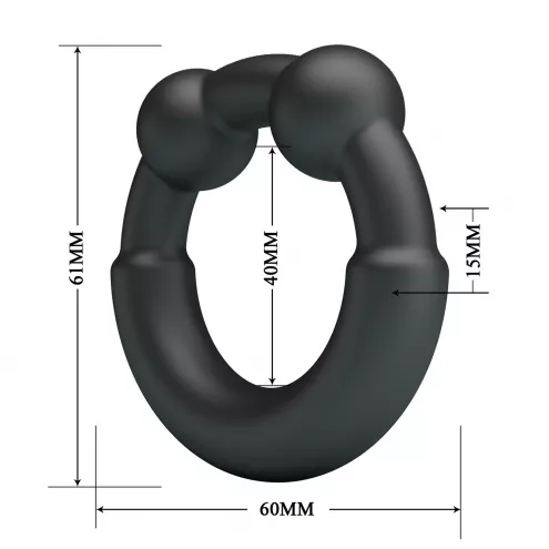 Кольцо на пенис MECO, super soft silicone, Waterproof