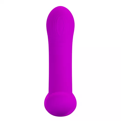 Вибратор PRETTY LOVE- Geri Purple, 12 vibration functions 3 licking settings Wireless remote contro