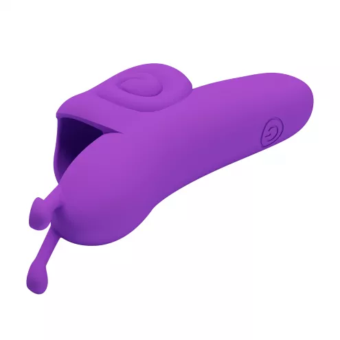 Вібростимулятор PRETTY LOVE Snail Honey Finger, 10 vibration functions Memory function