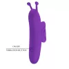 Вібростимулятор PRETTY LOVE Snail Honey Finger, 10 vibration functions Memory function