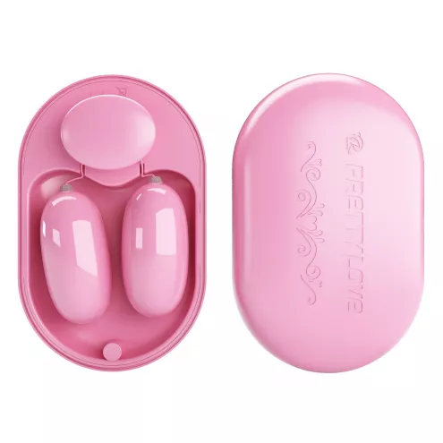 Віброкулі PRETTY LOVE - Fun Box Pink, 12 vibration functions
