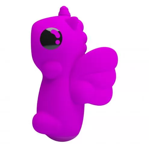Вібростимулятор PRETTY LOVE MAGIC UNICORN, 10 tapping functions Memory function